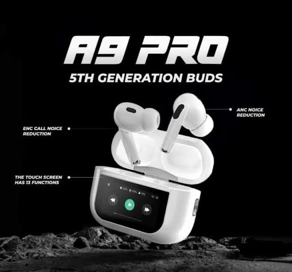 A9 Pro Touch Screen LED Airpods - (IMPORTED VERSION)