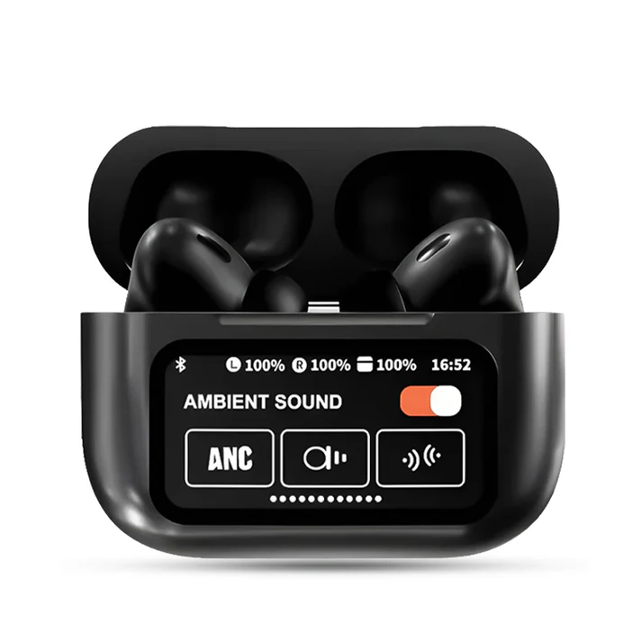 A9 Pro Touch Screen LED Airpods - (IMPORTED VERSION)